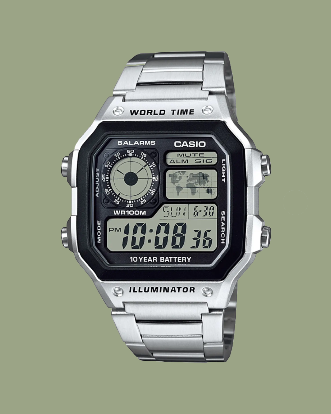 Reloj Casio Hombre AE-1200WHD-1AV