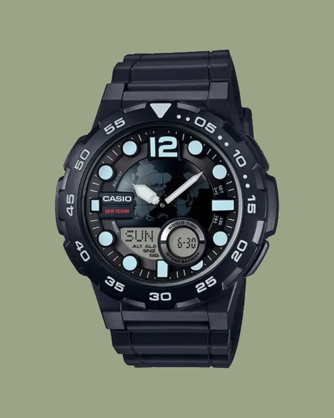 Reloj Casio Hombre AEQ-100W-1AV